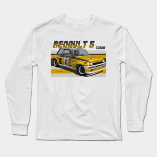 Renault 5 Turbo Group B Long Sleeve T-Shirt